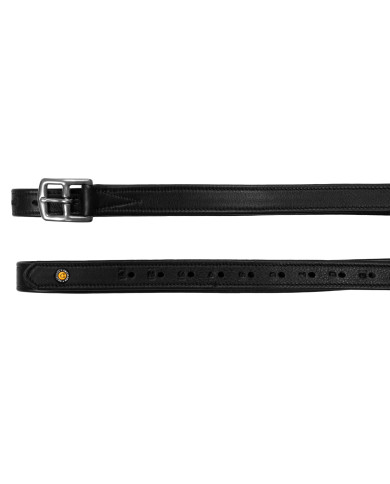 Staffili in cuoio con fori numerati Staffili in cuoio con fori numerati