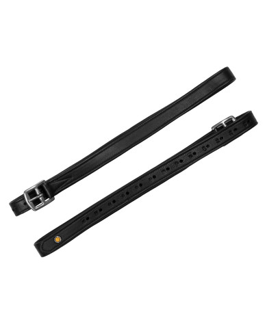 Staffili in cuoio con fori numerati Staffili in cuoio con fori numerati