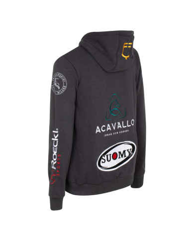 Felpa uomo con patches multilogo Felpa uomo con patches multilogo