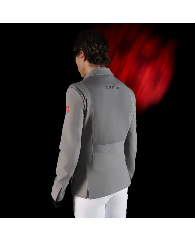 Giacca concorso uomo Equestro Ridertechnology cuciture termosaldate Giacca concorso uomo Equestro Ridertechnology cuciture termosaldate