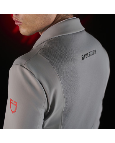 Giacca concorso uomo Equestro Ridertechnology cuciture termosaldate Giacca concorso uomo Equestro Ridertechnology cuciture termosaldate