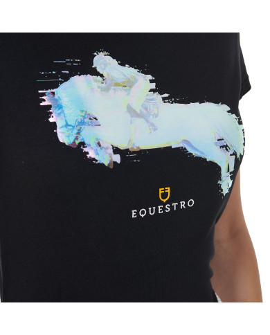 T-shirt donna slim fit stampa Jump T-shirt donna slim fit stampa Jump