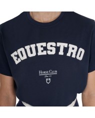 GILR S EQUESTRO HORSE CLUB COTTON T-SHIRT