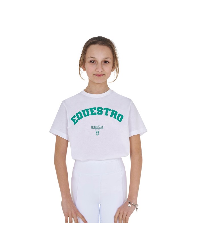 GILR S EQUESTRO HORSE CLUB COTTON T-SHIRT
