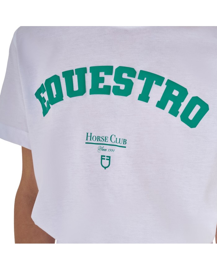 GILR S EQUESTRO HORSE CLUB COTTON T-SHIRT