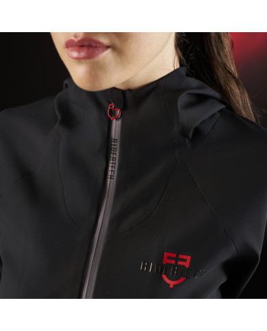 Felpa tecnica donna Equestro Ridertechnology cappuccio Felpa tecnica donna Equestro Ridertechnology cappuccio