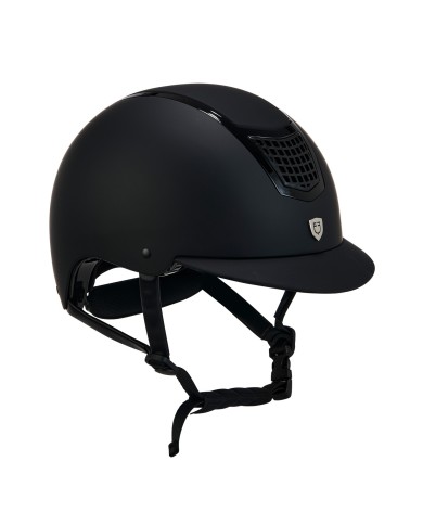 CASCO EQUESTRO MODELLO ECLIPSE PLAIN MATT ROWEL FITTING OM. 1384-2023