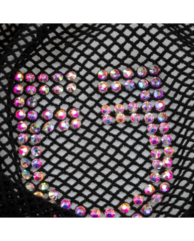 Retina per capelli con strass Retina per capelli con strass