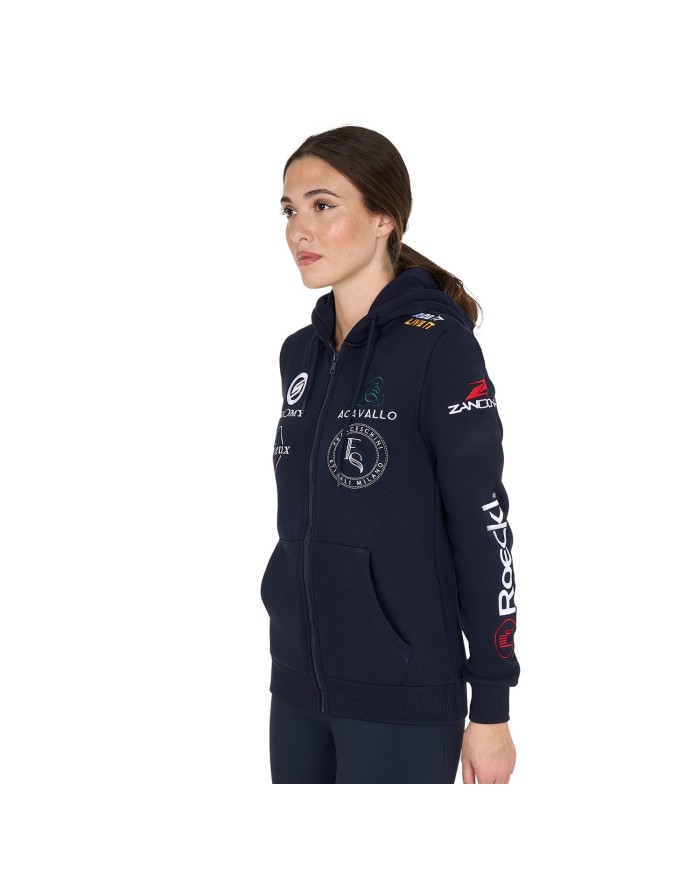 NEW STYLE WOMEN S MULTILOGO HOODIE
