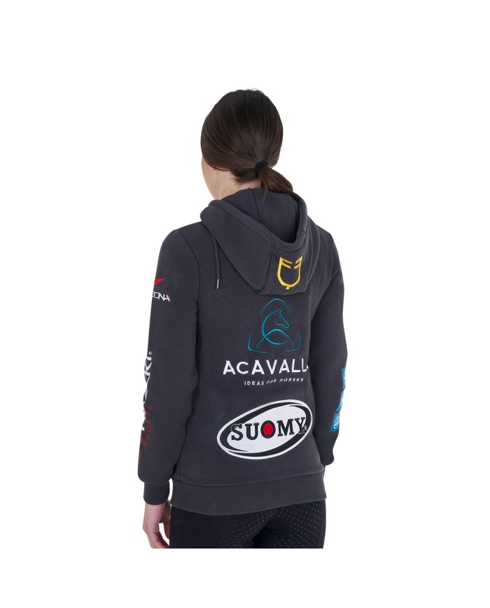 NEW STYLE WOMEN S MULTILOGO HOODIE