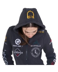 NEW STYLE WOMEN S MULTILOGO HOODIE