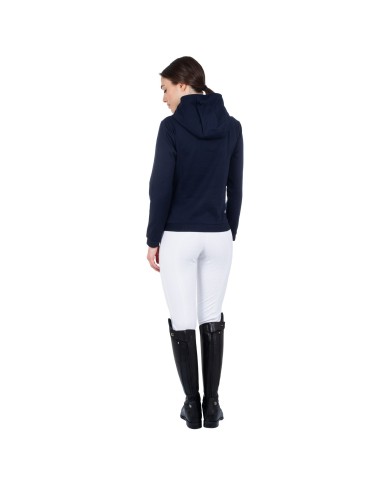 WOMAN INTERLOCK HOODIE FULL ZIP