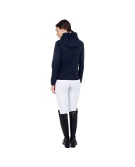 WOMAN INTERLOCK HOODIE FULL ZIP