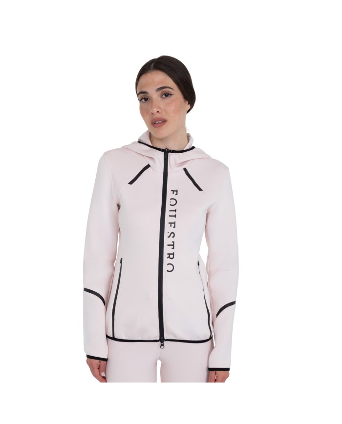WOMEN S TECNO JERSEY HOODIE ZIP