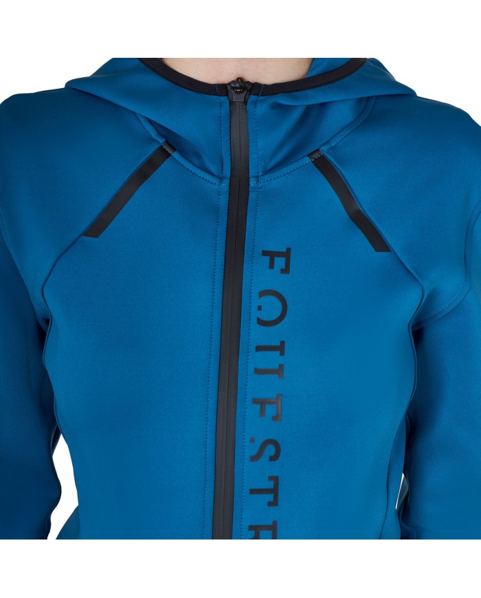 WOMEN S TECNO JERSEY HOODIE ZIP