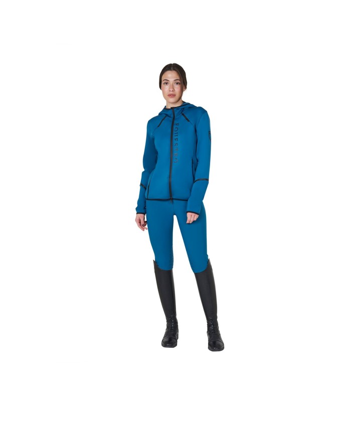WOMEN S TECNO JERSEY HOODIE ZIP