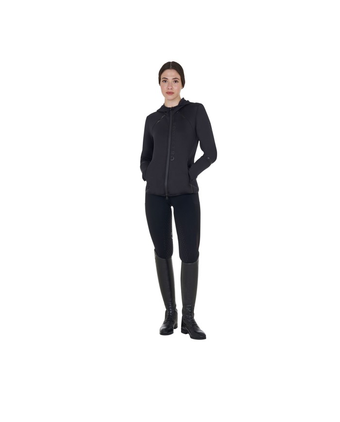 WOMEN S TECNO JERSEY HOODIE ZIP