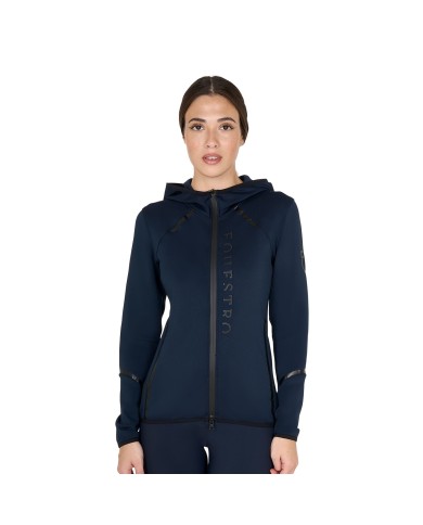 WOMEN S TECNO JERSEY HOODIE ZIP