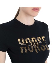 WOMEN S HORSE LOVE COTTON T-SHIRT