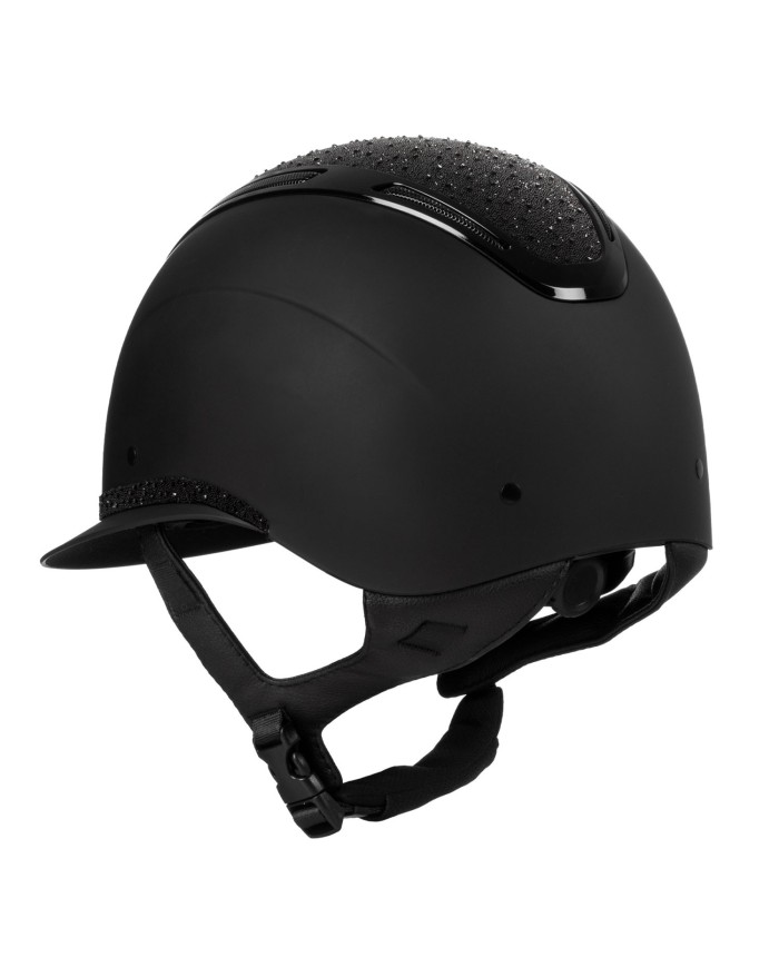 WOMEN APOCALIPSE HELMET WITH DIAMONDS AND MATTE SHELL