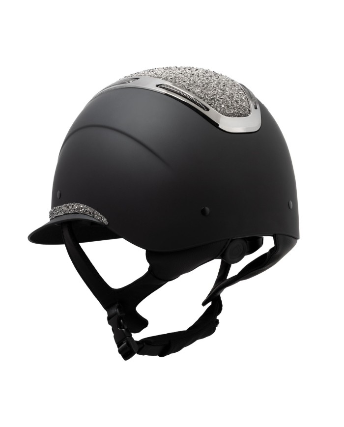 WOMEN APOCALIPSE HELMET WITH DIAMONDS AND MATTE SHELL
