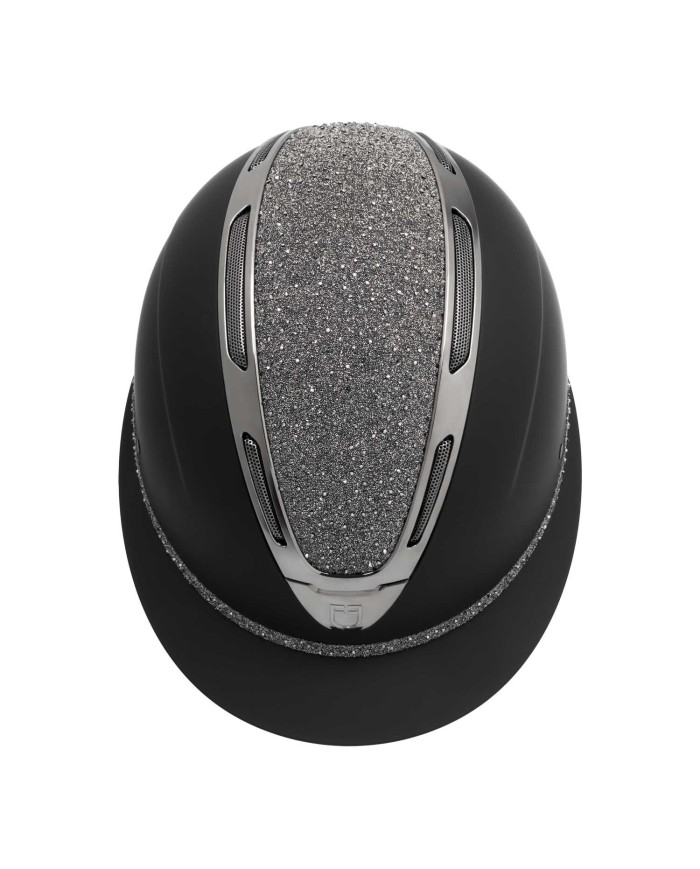 WOMEN APOCALIPSE HELMET WITH DIAMONDS AND MATTE SHELL