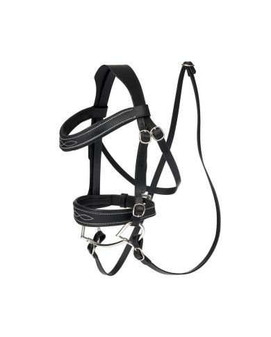 HOBBY HORSE COMPETITION BRIDLE BLACK