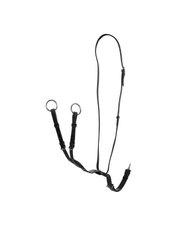 Martingala a collier cuoio fibbe regolabili Martingala a collier cuoio fibbe regolabili