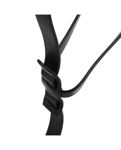 Martingala a collier cuoio fibbe regolabili Martingala a collier cuoio fibbe regolabili