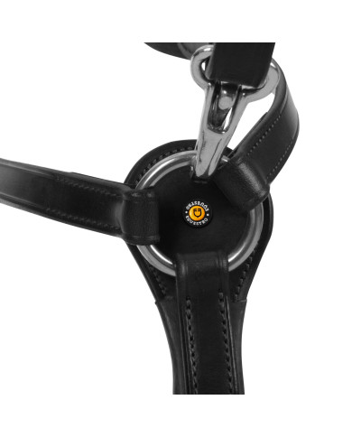 Pettorale con forchetta a "Y" in pelle Pettorale con forchetta a "Y" in pelle