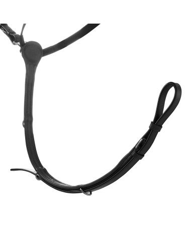 Pettorale con forchetta a "Y" in pelle Pettorale con forchetta a "Y" in pelle