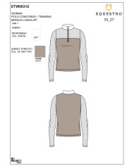 WOMEN S MICRO MESH POLO SHIRT LS ZIP