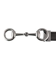 WOMEN S CLINCHER BELT WITH BIT BUCKLE