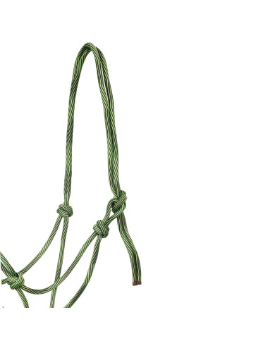Cavezza in corda annodata regolabile Cavezza in corda annodata regolabile