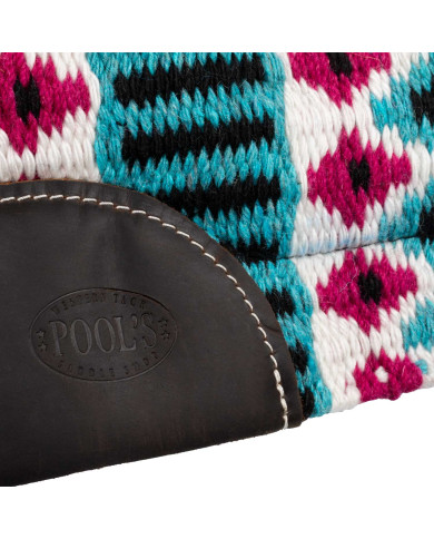 Sottosella in lana con fondo in feltro