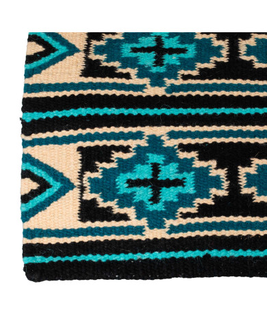 NZ WOOL CONTOUR SHAPE BLANKET 33X38