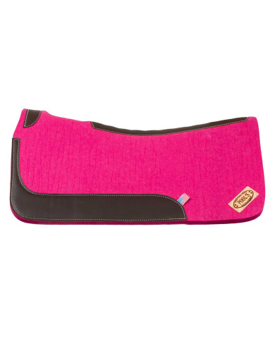 SOTTOSELLA WESTERN IN FELTRO CON RINFORZI IN PELLE 32'X32'