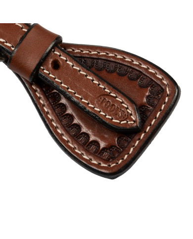 LACCIOLINI PER SPERONI WESTERN CON DECORAZIONI LACCIOLINI PER SPERONI WESTERN CON DECORAZIONI