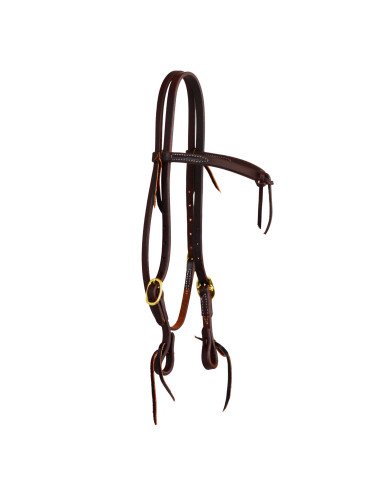 5/8" FUTURITY KNOT BROWBAND HEADSTALL