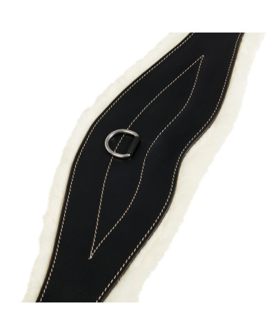 Sottopancia da salto con agnellino sintetico Sottopancia da salto con agnellino sintetico