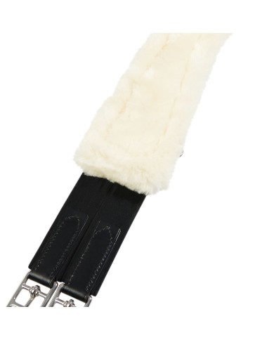 Sottopancia da salto con agnellino sintetico Sottopancia da salto con agnellino sintetico