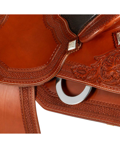 Sella Westwood Classic cutting/team penning quilted seat border 6 Sella Westwood Classic cutting/team penning quilted seat border 6
