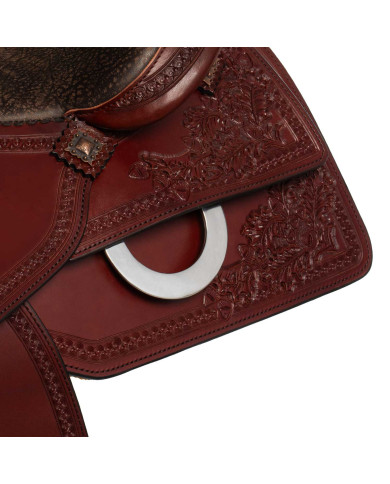 Selle Westwood classic reining gonna quadra seggio flat flower 18 border 81 Selle Westwood classic reining gonna quadra seggio flat flower 18 border 81