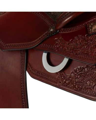 Selle Westwood classic reining gonna quadra seggio flat flower 18 border 81 Selle Westwood classic reining gonna quadra seggio flat flower 18 border 81