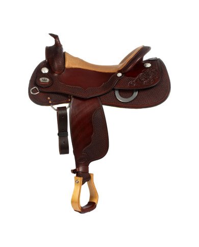 Selle Westwood classic reining big butterfly burgundy