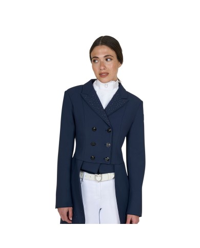 WOMEN S BLACK LABEL COLLECTION COMPETITION STRASS RAIN TAILCOAT