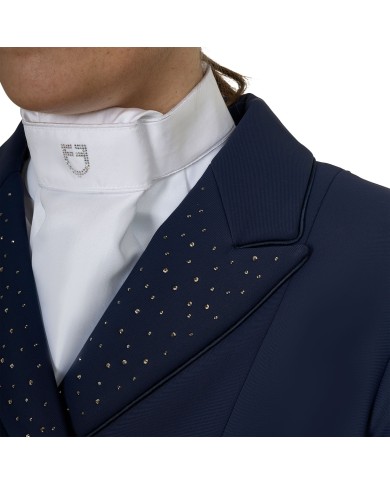 WOMEN S BLACK LABEL COLLECTION COMPETITION STRASS RAIN TAILCOAT