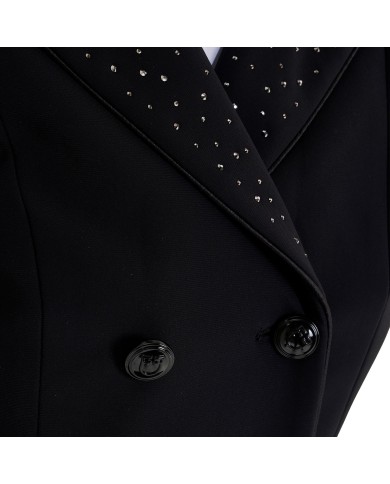 WOMEN S BLACK LABEL COLLECTION COMPETITION STRASS RAIN TAILCOAT