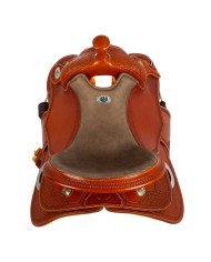 Selle Westwood classic reining big butterfly cognac corner basket