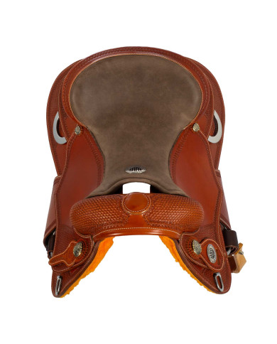 Selle Westwood classic reining big butterfly cognac corner basket Selle Westwood classic reining big butterfly cognac corner basket